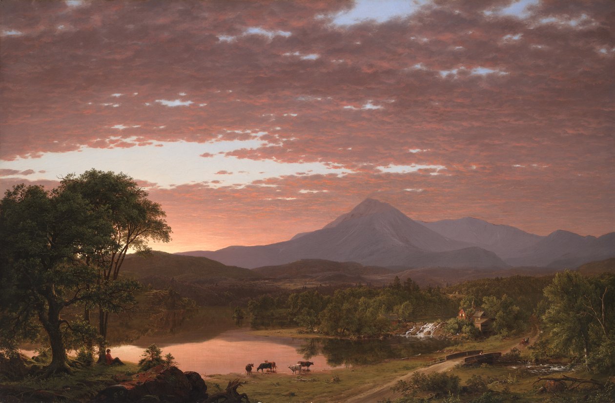 Monte Ktaadn de Frederic Edwin Church