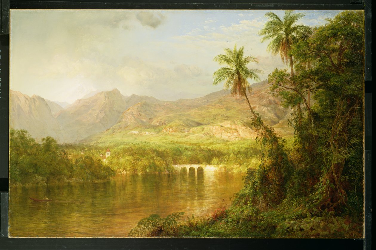 Paisaje sudamericano de Frederic Edwin Church