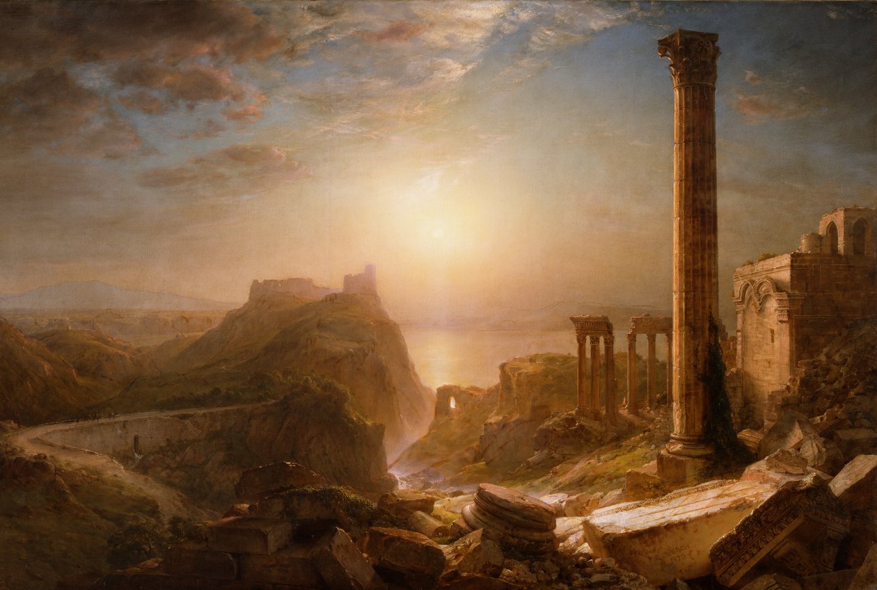 Siria junto al mar, 1873 de Frederic Edwin Church