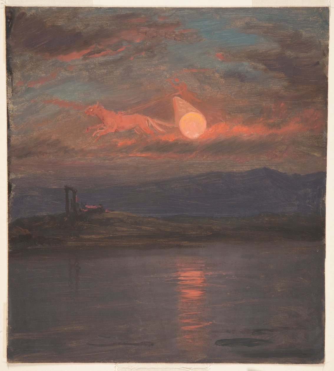 El Carro del Sol Fantasía de Frederic Edwin Church