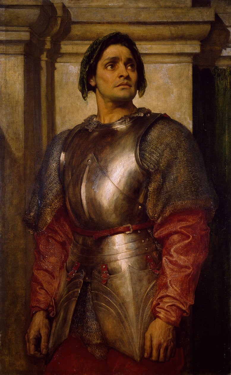 Un Condottiero, 1871-72 de Frederic Leighton