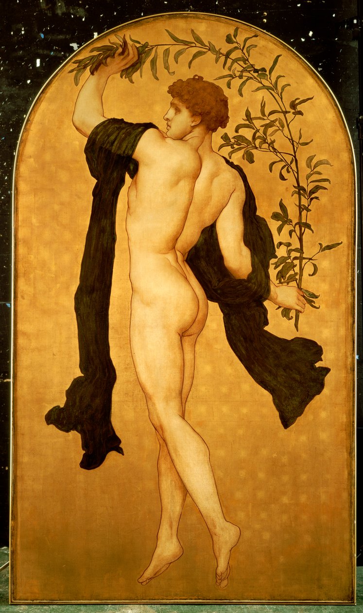 La danza de los címbalos de Frederic Leighton
