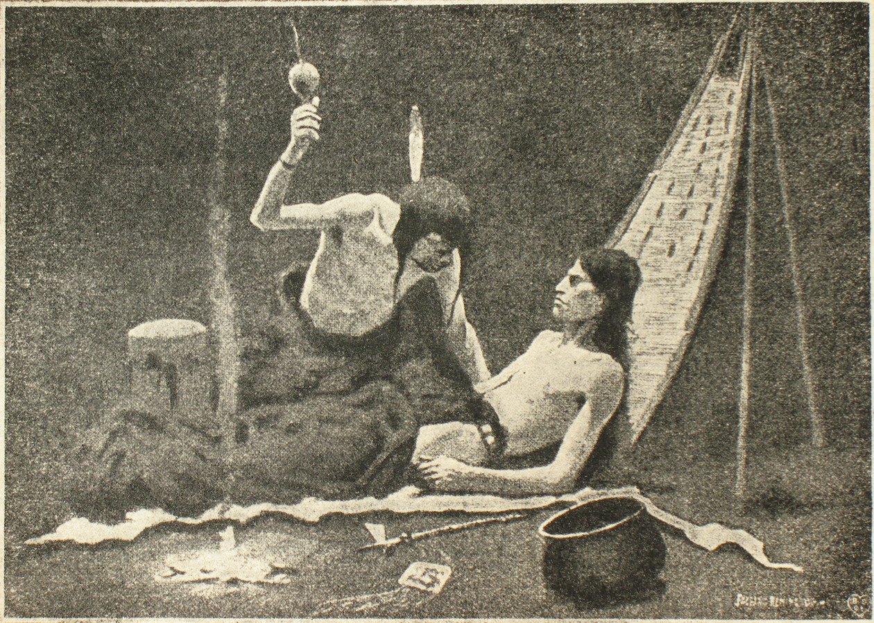12 Cap.15 Hermano mío Levántate, llénate de fuerza. de Frederic Remington