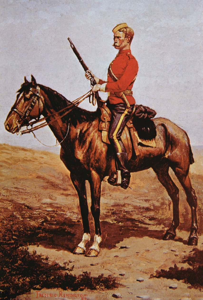 Policía Montada del Noroeste de Canadá de Frederic Remington