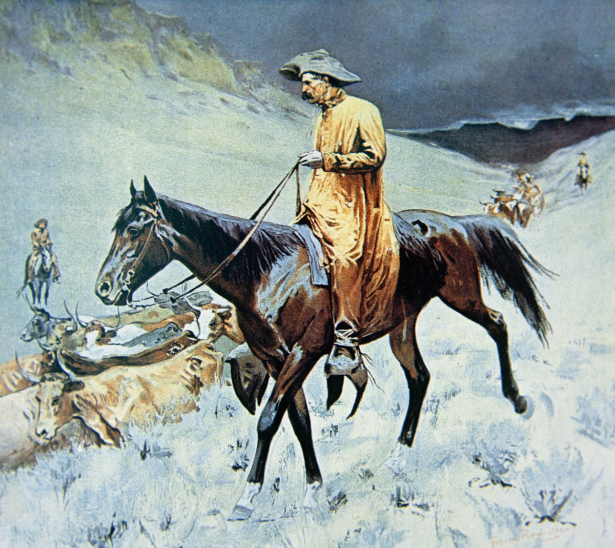 En el sendero de Frederic Remington