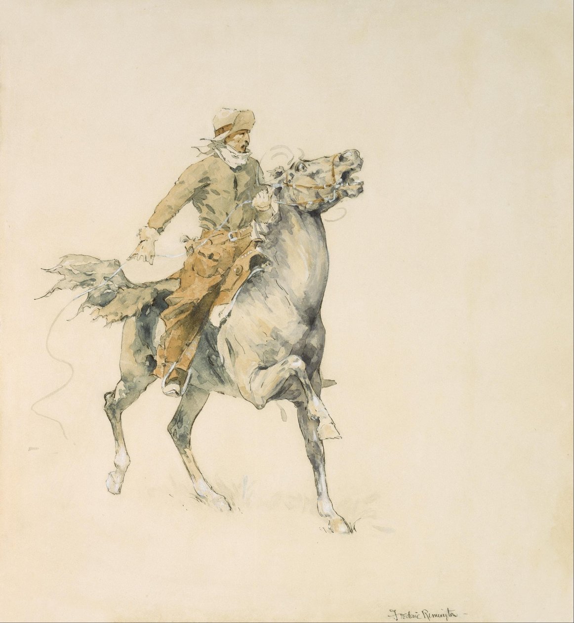 El vaquero de Frederic Remington
