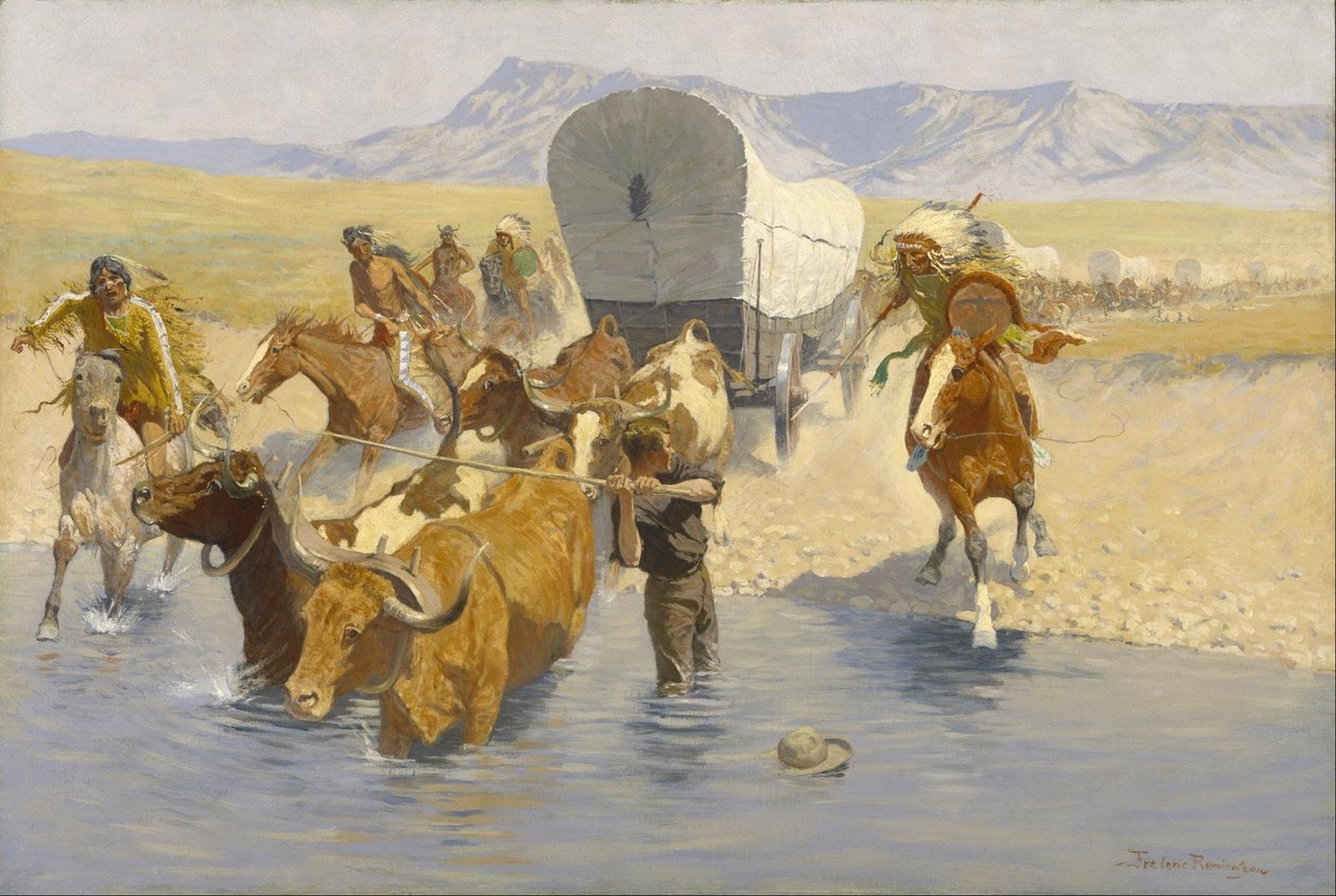 Los emigrantes de Frederic Remington