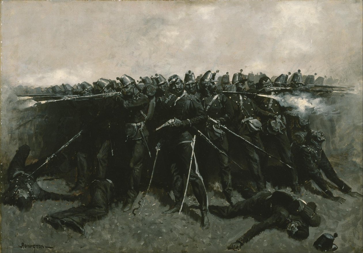 Plaza de la Infantería de Frederic Remington