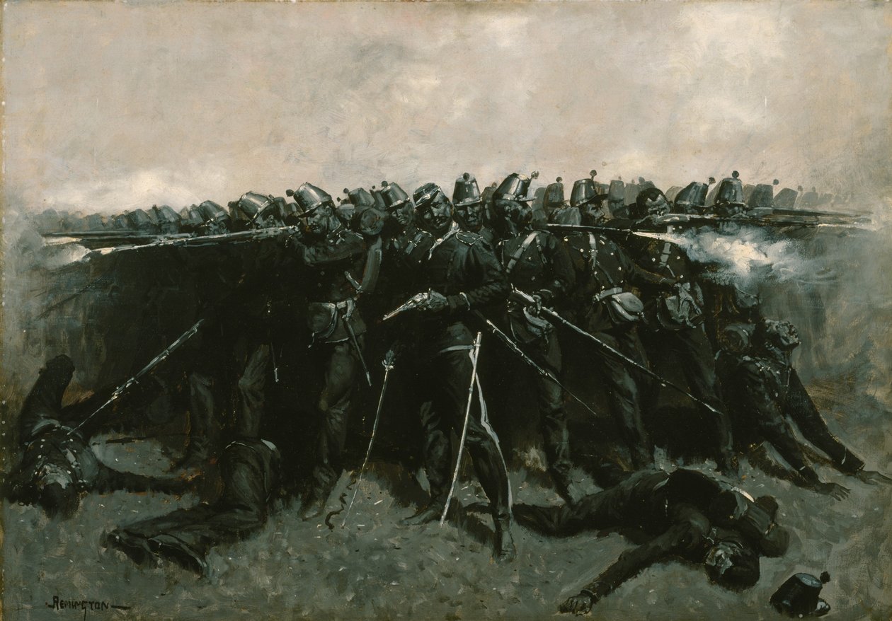 Plaza de la Infantería de Frederic Remington