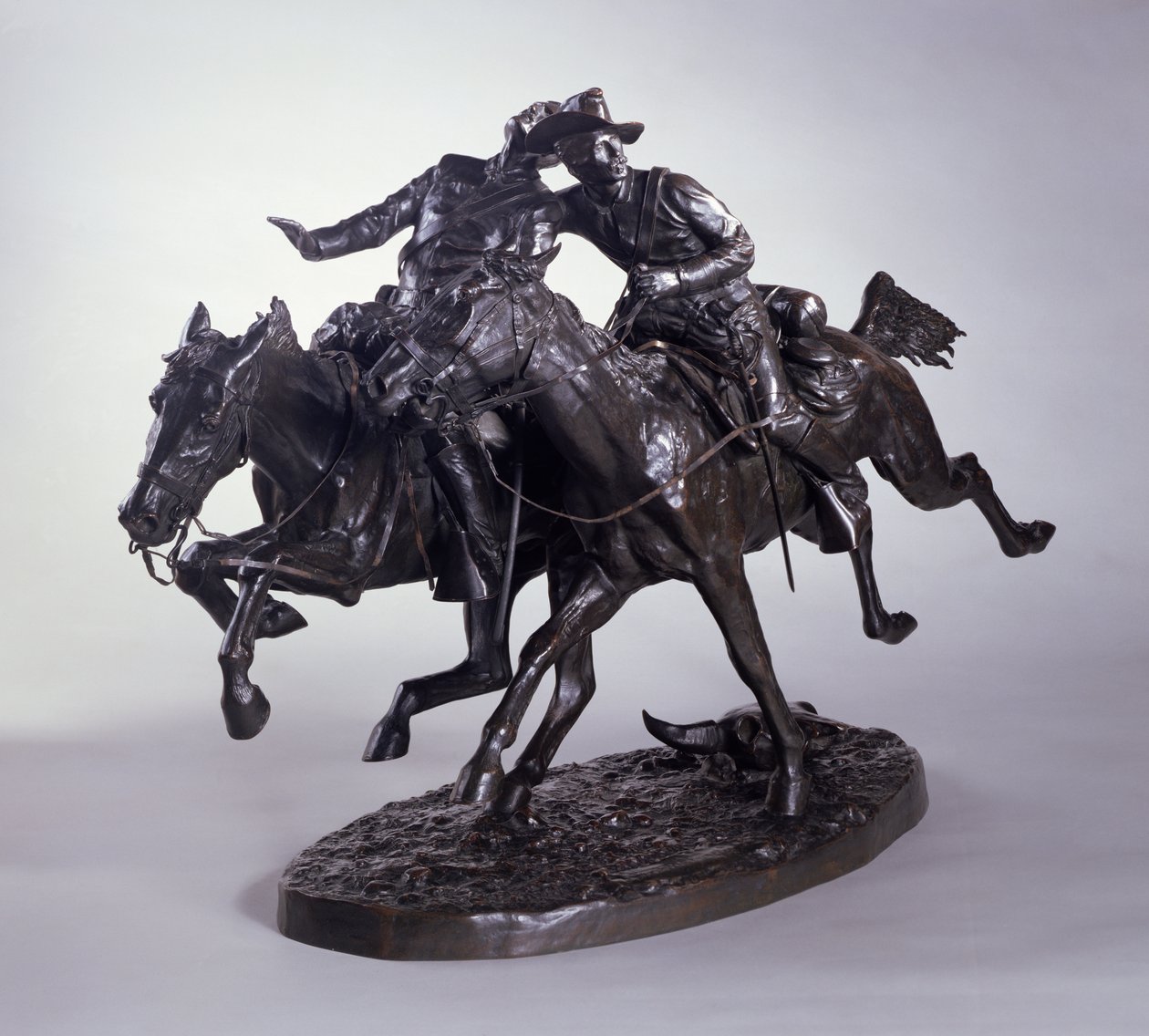 El compañero herido de Frederic Remington