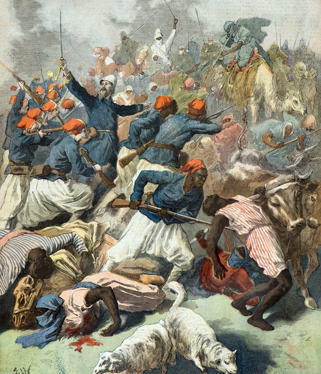 Operación militar dirigida por Joffre de Frederic Theodore Lix