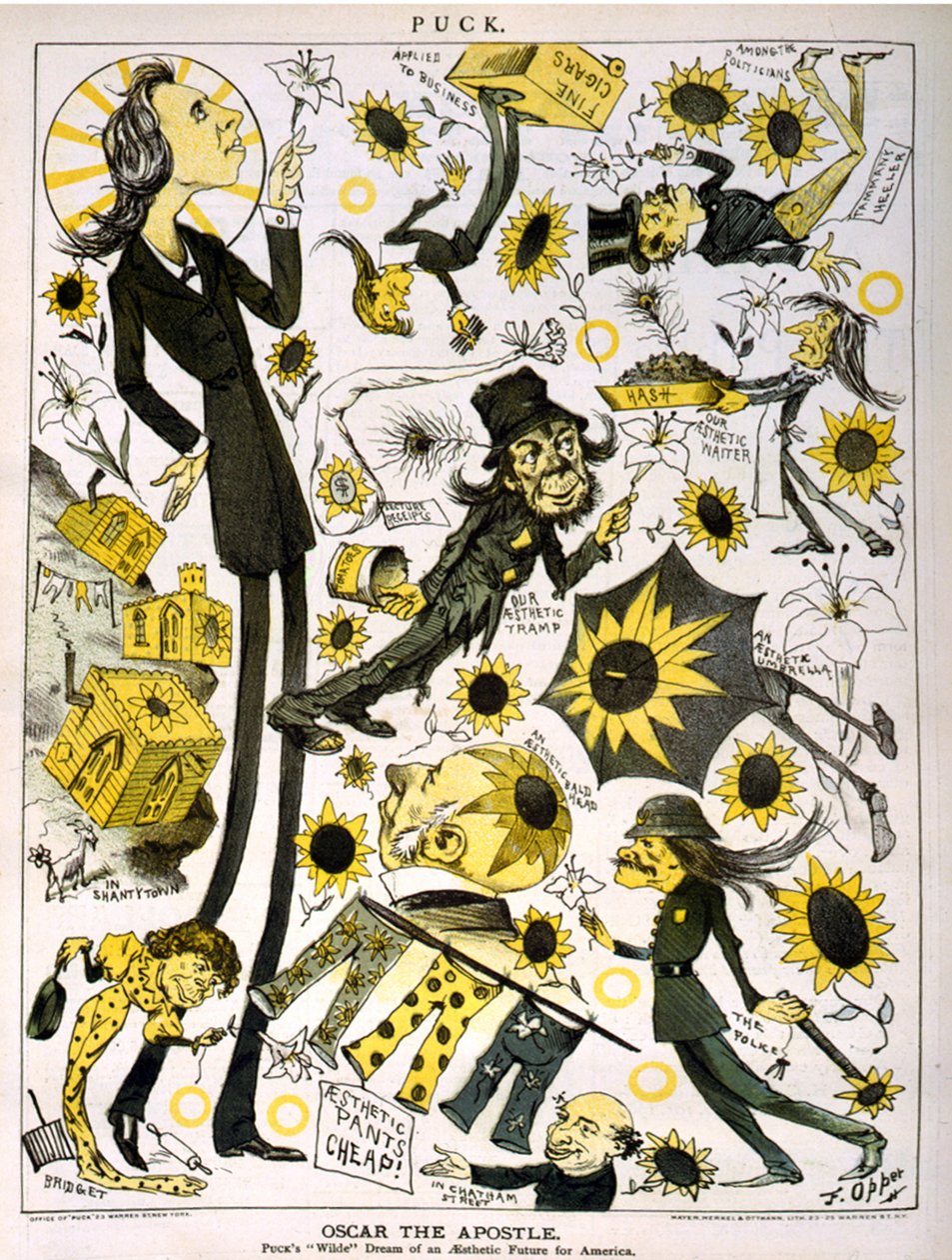 Oscar el apóstol, 1882 de Frederick Burr Opper