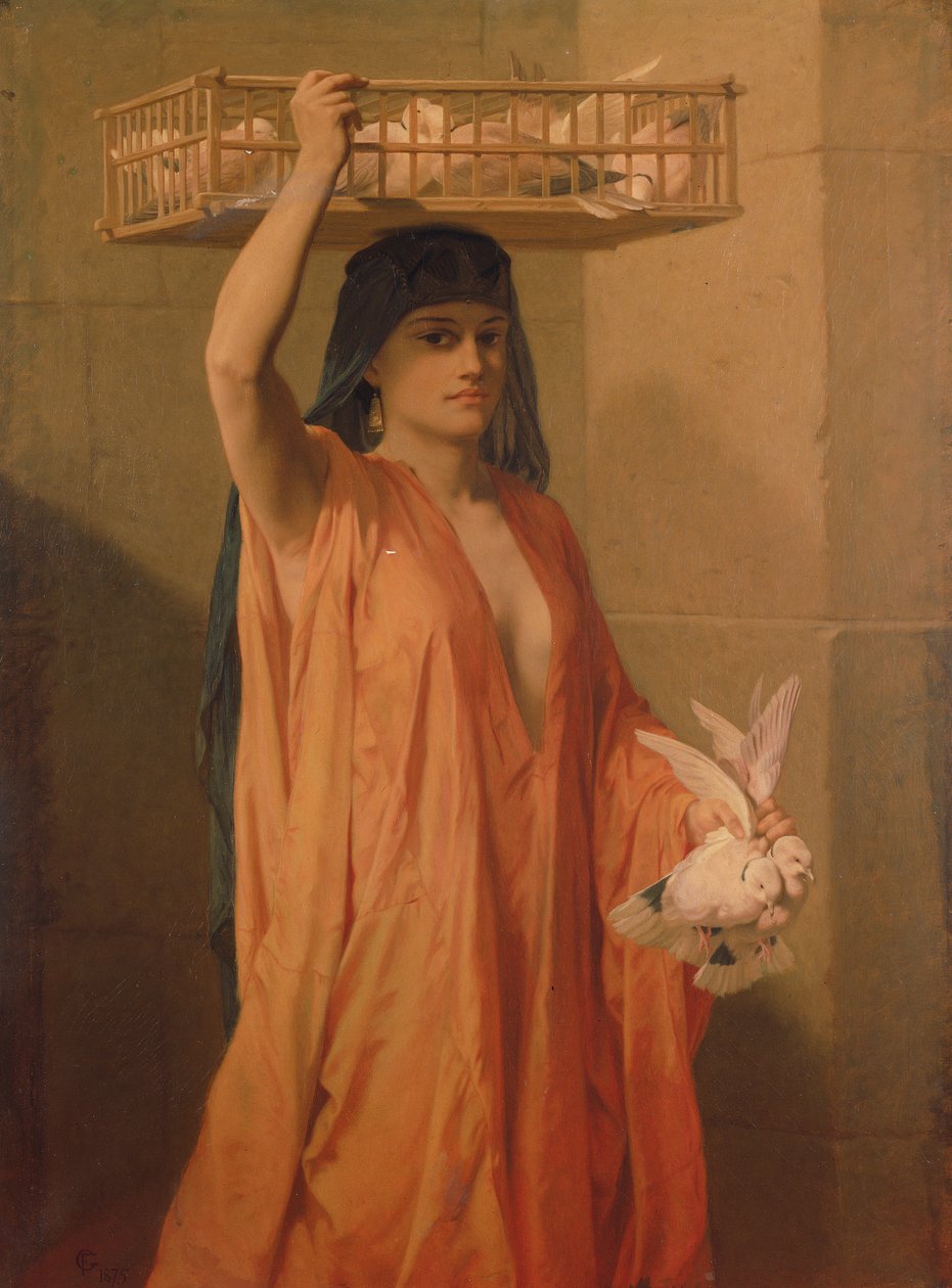 Un Vendedor de Palomas de Frederick Goodall