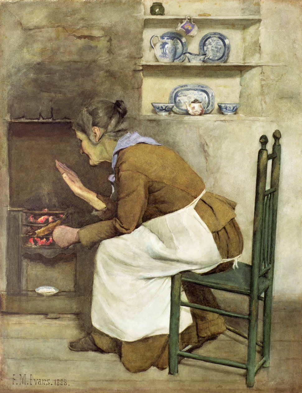 Una comida frugal de Frederick James McNamara Evans