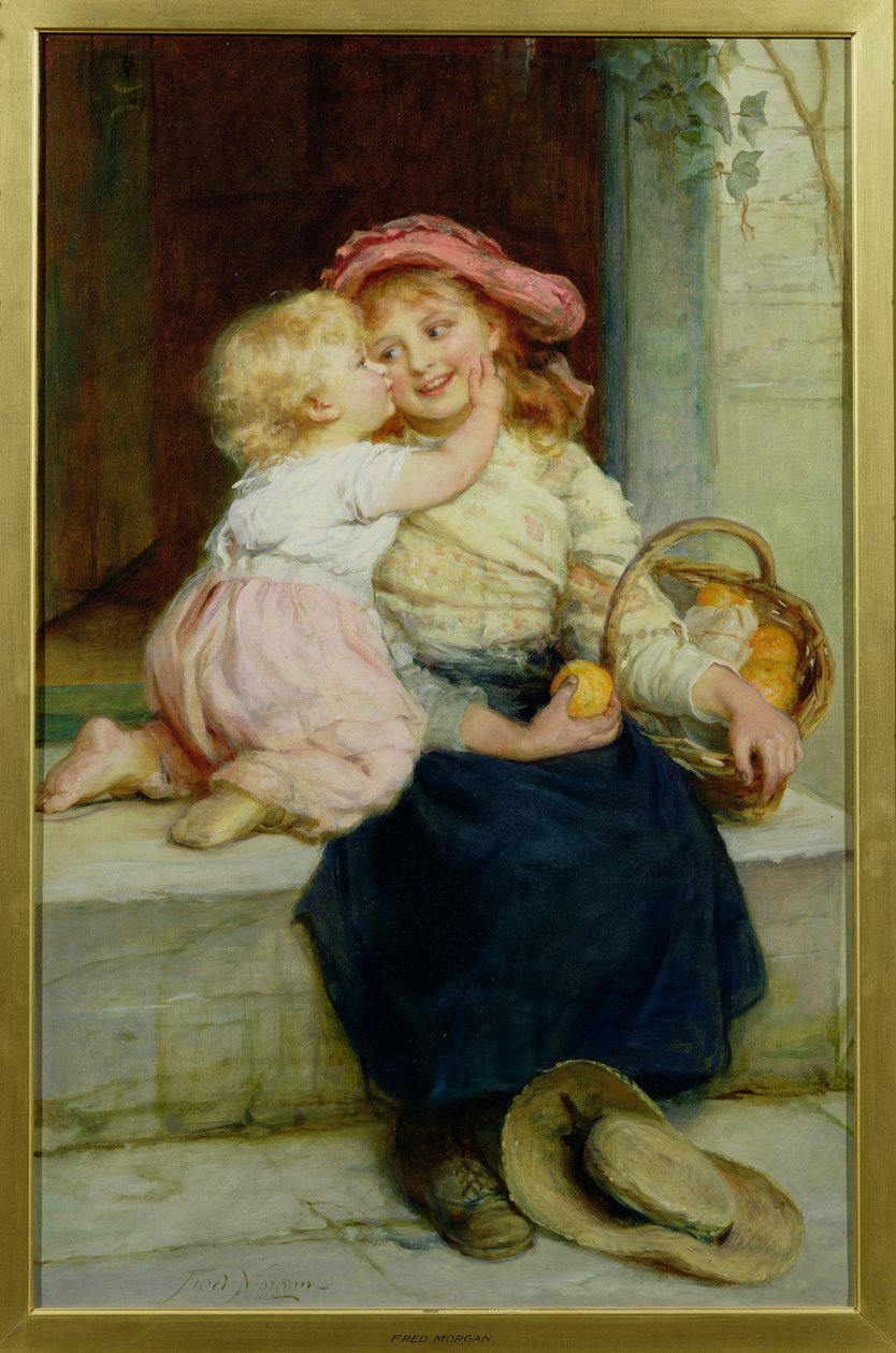 El Vendedor de Naranjas de Frederick Morgan