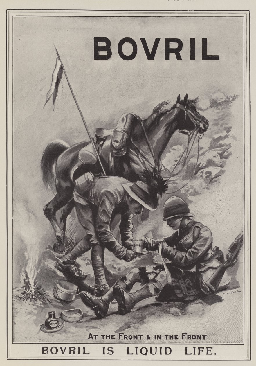 Anuncio, Bovril de Frederick William Burton