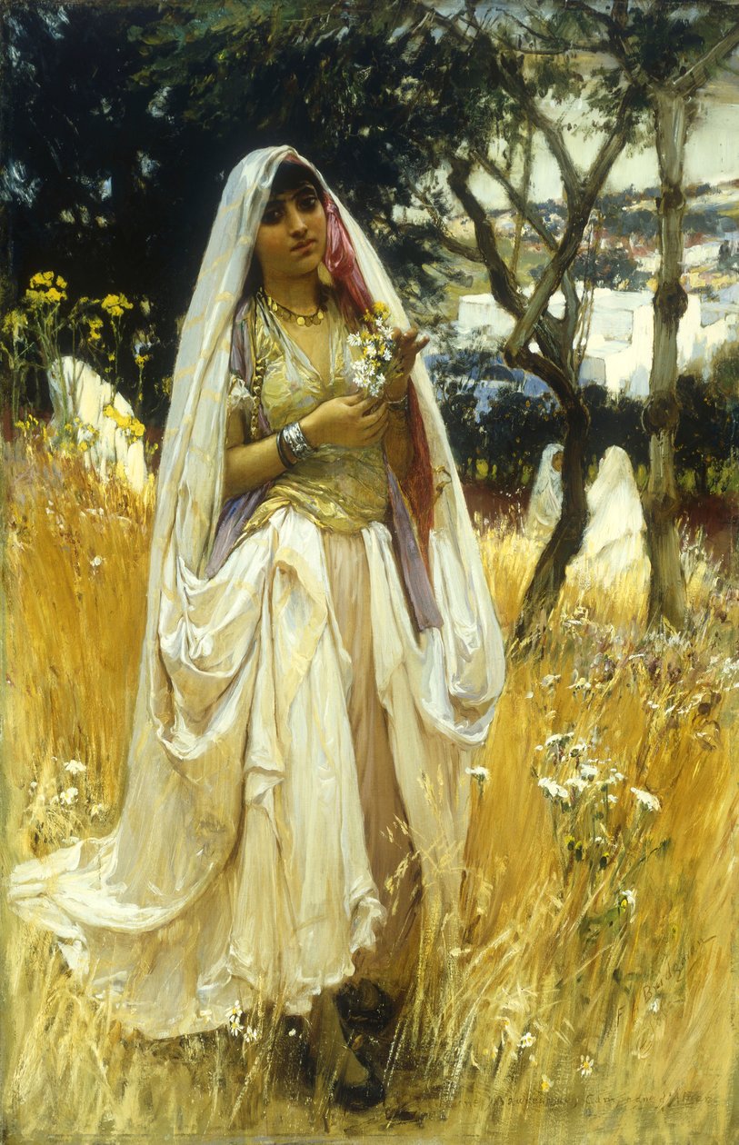 Joven Maurengue, Campaña de Alaer de Frederick Arthur Bridgman