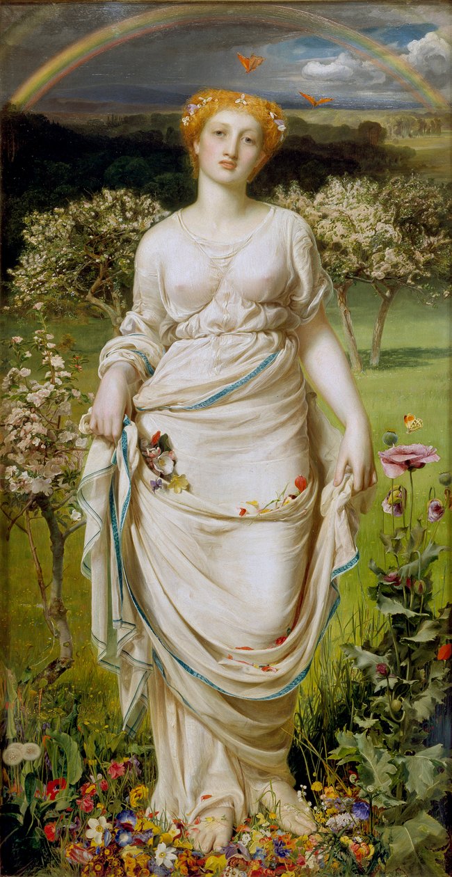 Primavera Suave de Frederick Augustus Sandys