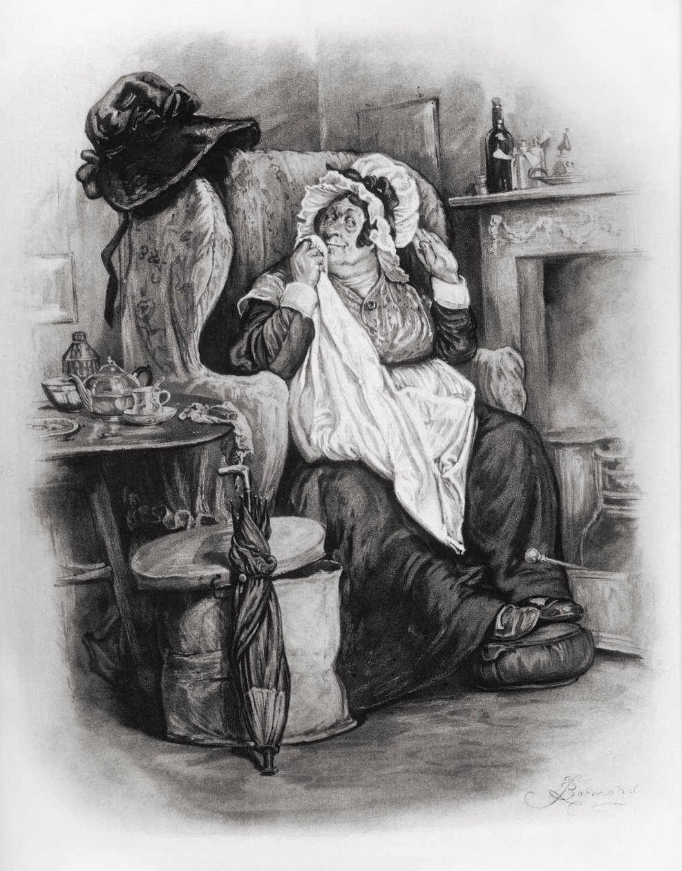 Martin Chuzzlewit de Charles Dickens de Frederick Barnard