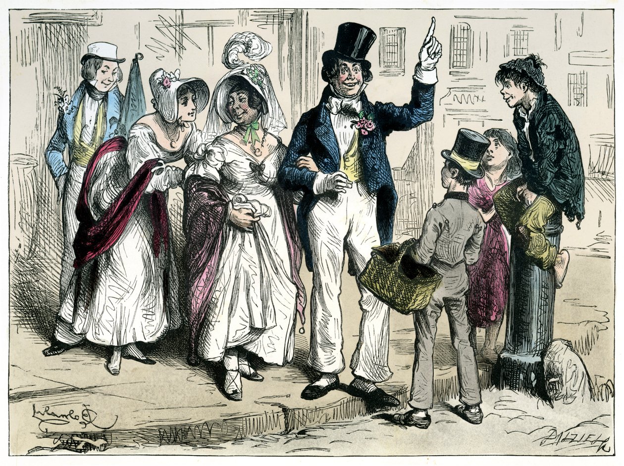 Bocetos de Boz de Charles Dickens de Frederick Barnard