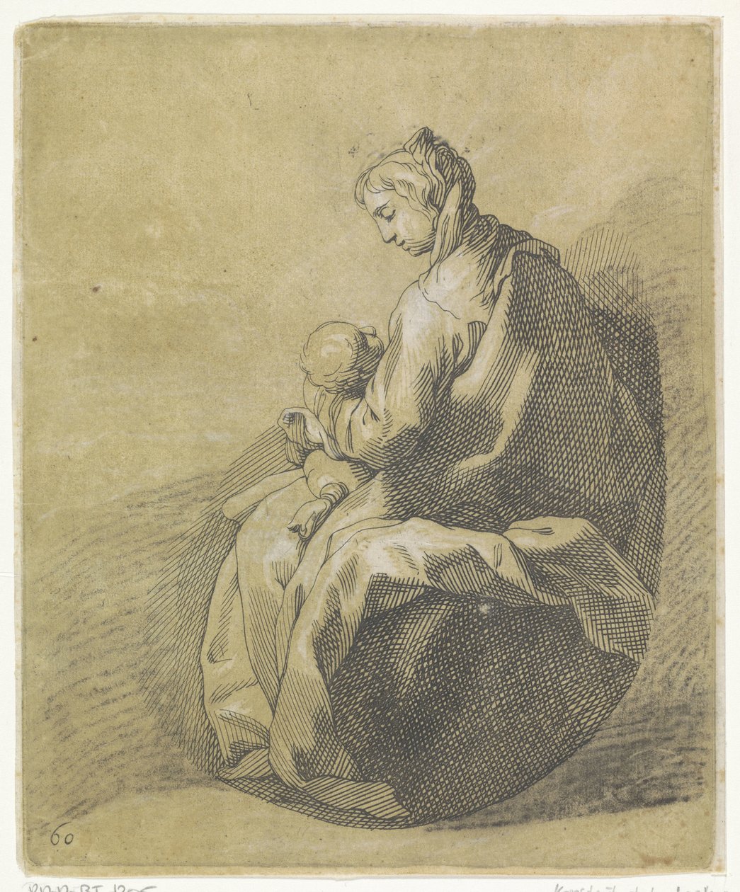 María con el niño Cristo de Frederick Bloemaert