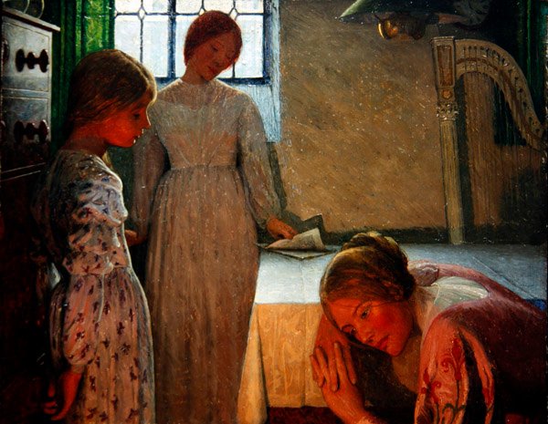 Una Tarde de Invierno de Frederick Cayley Robinson