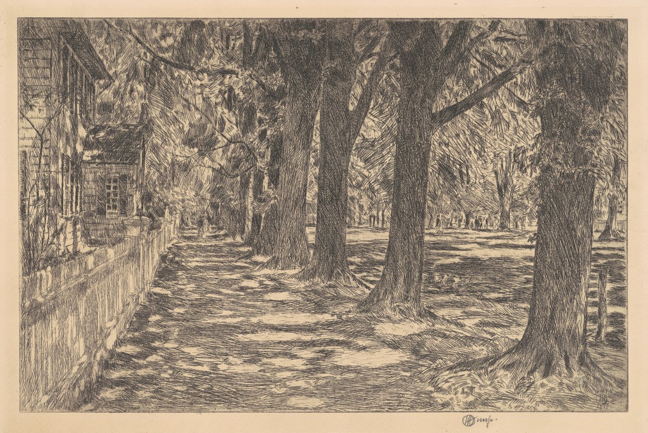 Easthampton, 1917 de Frederick Childe Hassam