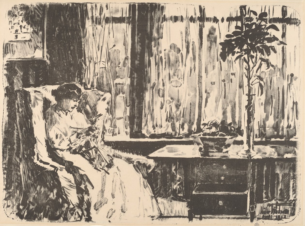 La cortina ancha de Frederick Childe Hassam