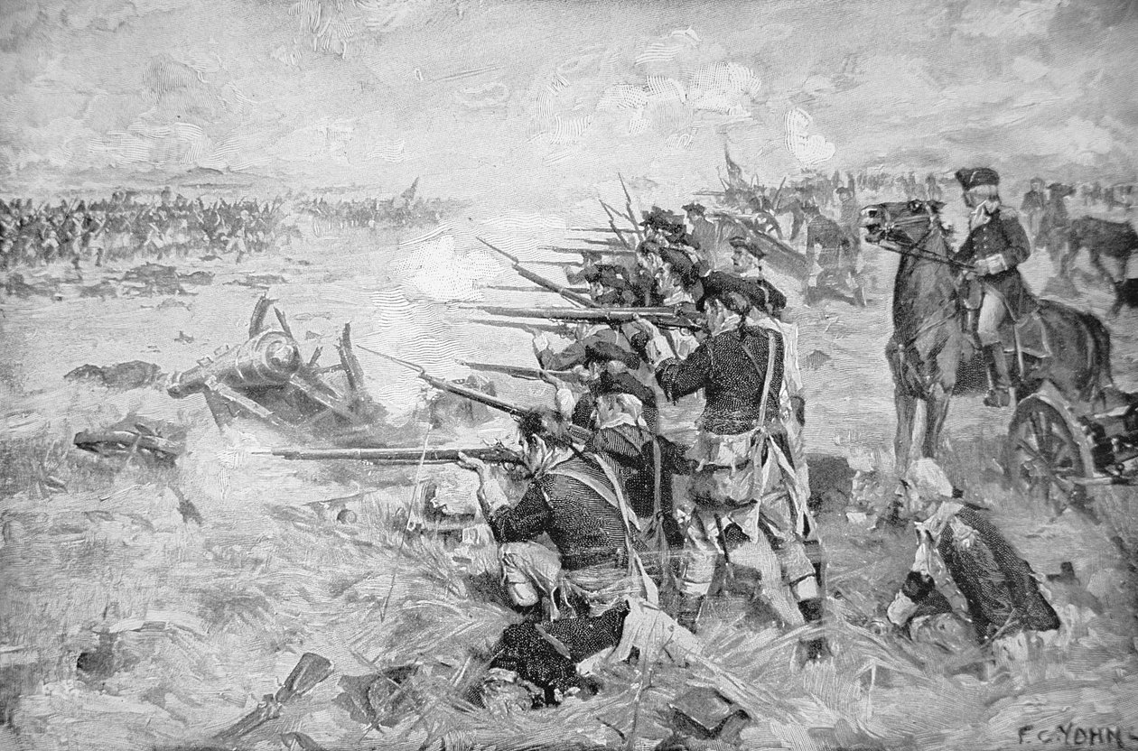 Batalla de Brandywine de Frederick Coffay (after) Yohn