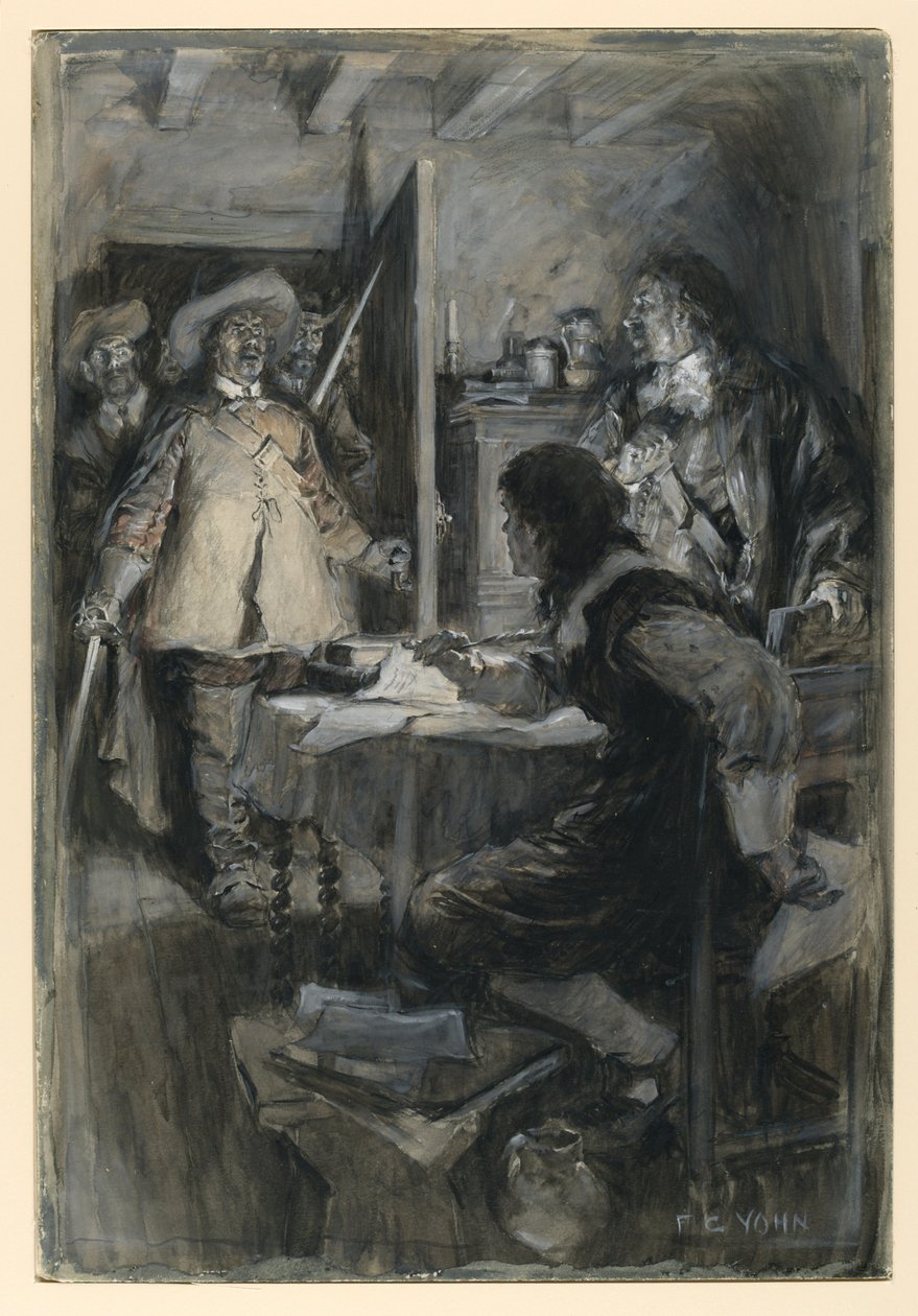 Arresto del Mayor Wildman de Frederick Coffay Yohn