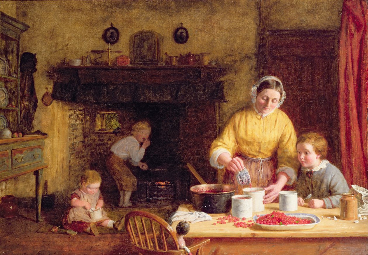 Conservando mermelada de Frederick Daniel Hardy