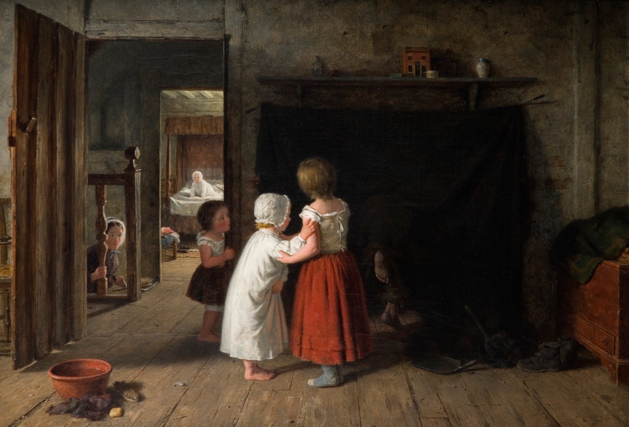 El deshollinador, 1866 de Frederick Daniel Hardy