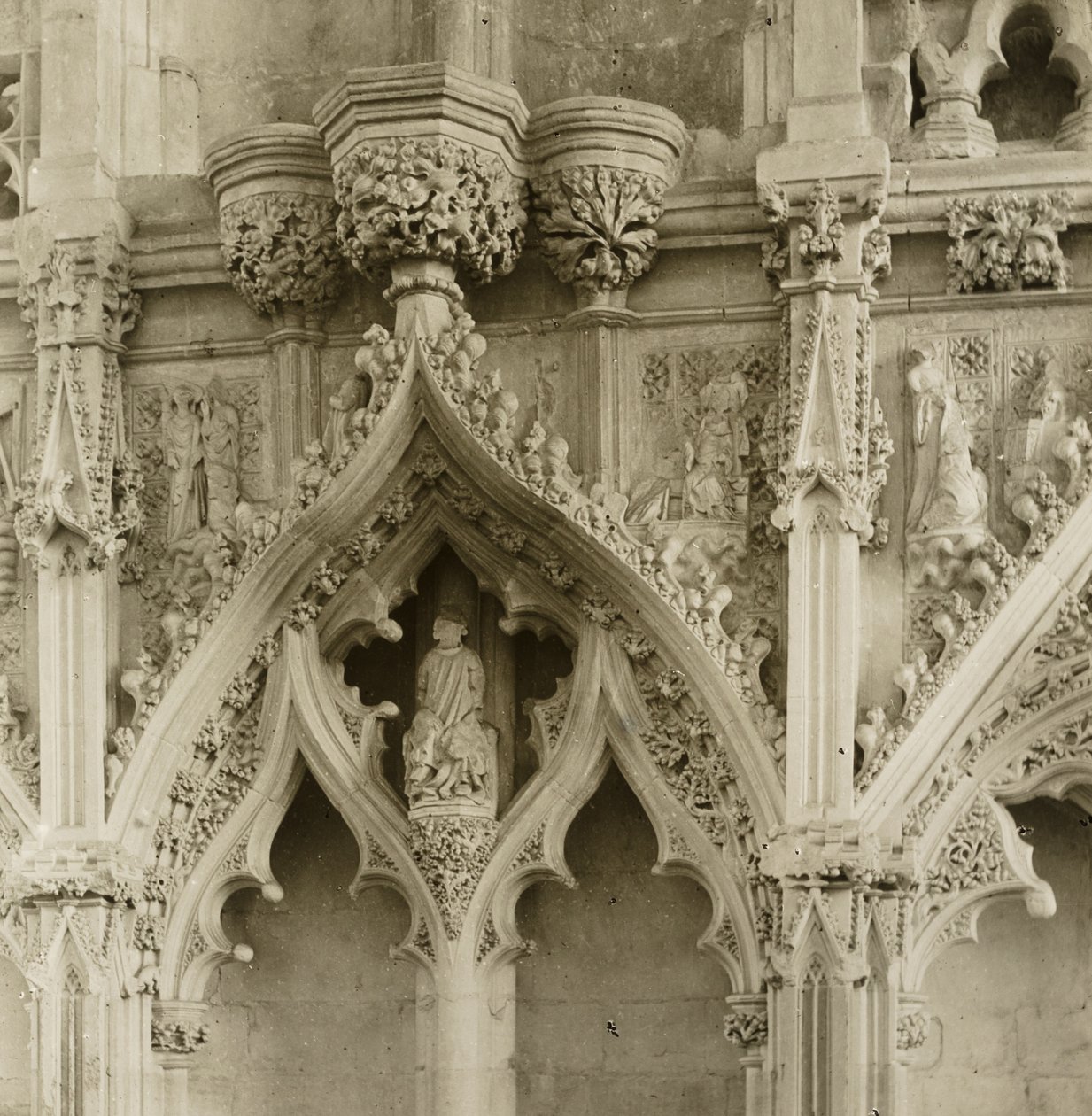 Catedral de Ely: Capilla de la Dama, detalles de Frederick H. Evans