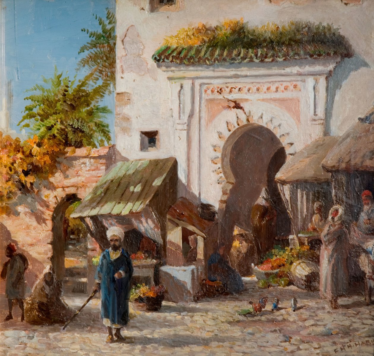 En Tánger, 1880 de Frederick Henry Howard Harris