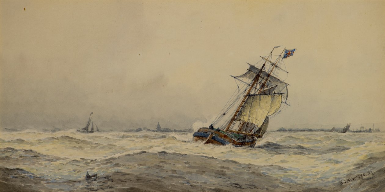 Un Sou-Wester de Frederick James Aldridge