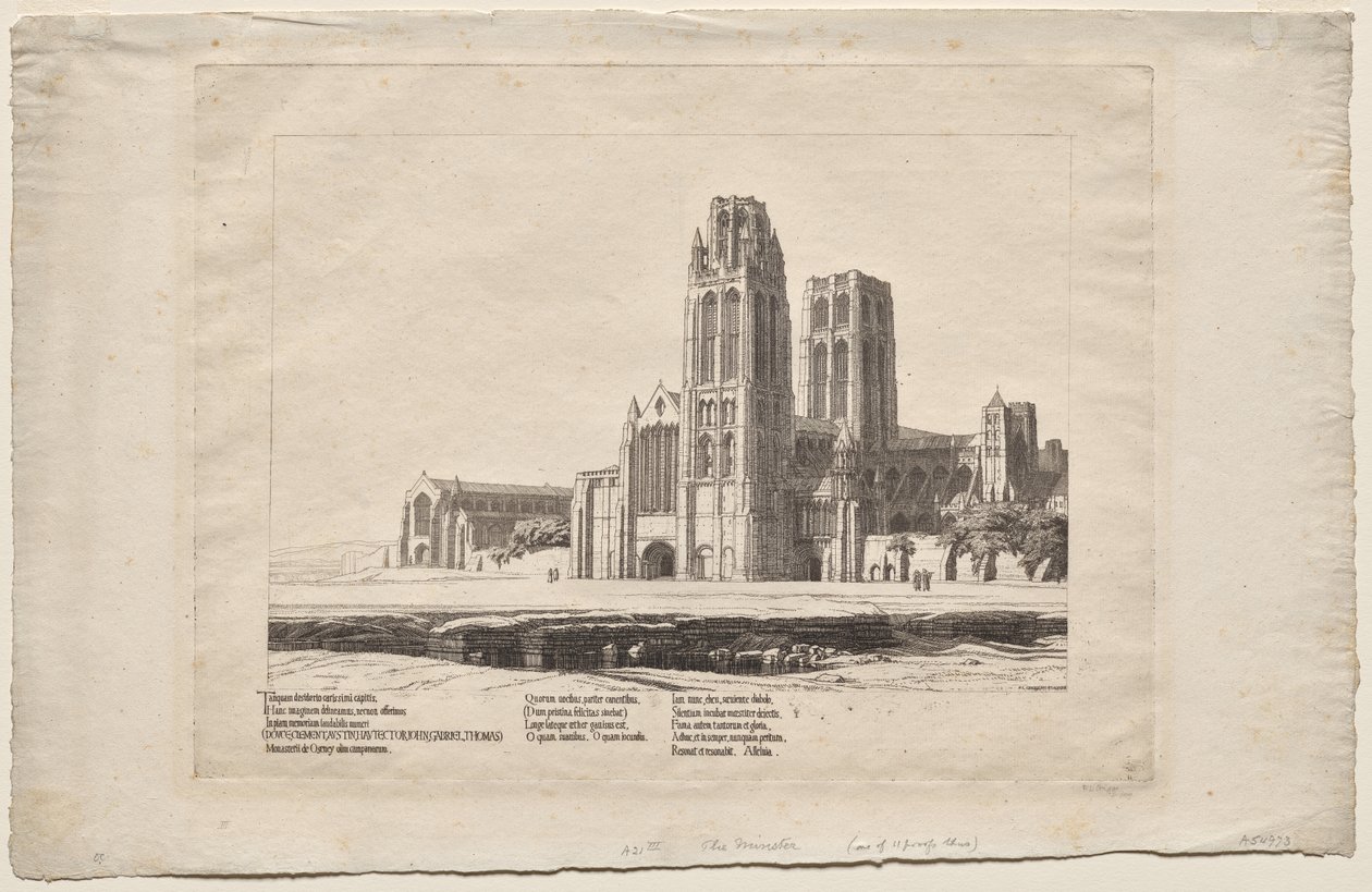The Minster de Frederick Landseer Maur Griggs