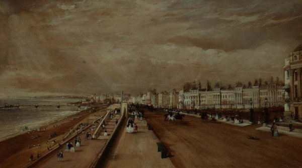 El Paseo Marítimo, Brighton de Frederick Nash