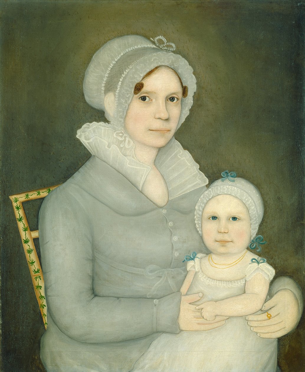 Sra. John Harrisson y su hija de Frederick W. Mayhew