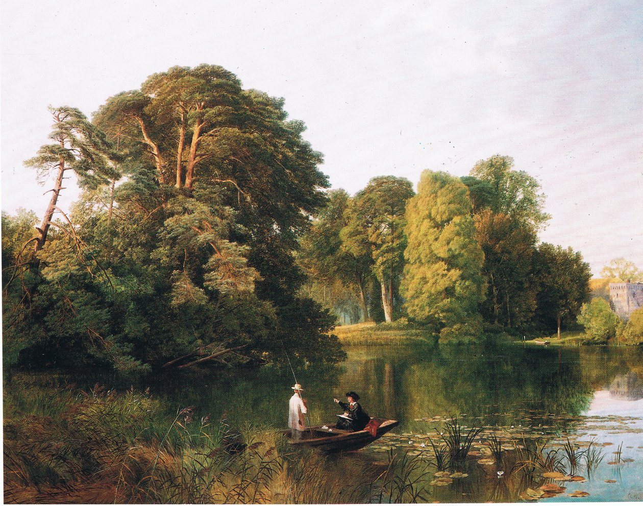 Un retiro tranquilo en Surrey de Frederick William Hulme