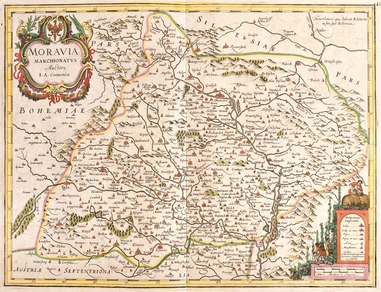 Este de la República Checa de Frederick de Wit