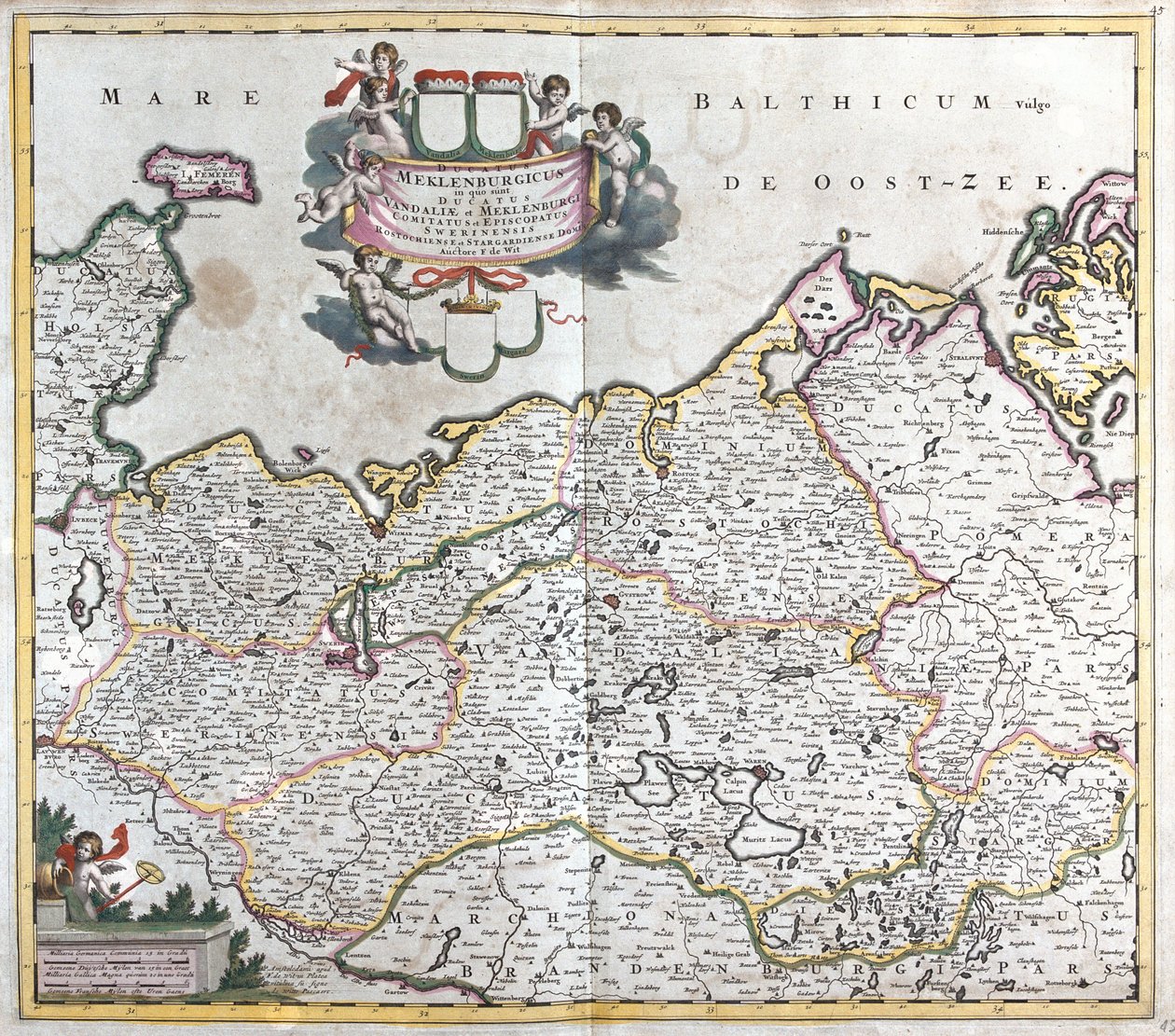 Mecklemburgo-Pomerania Occidental, Alemania de Frederick de Wit