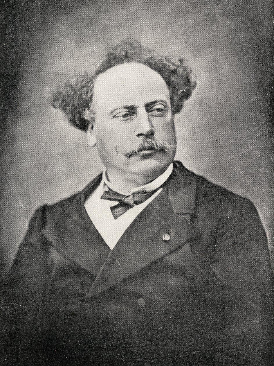Alexandre Dumas Hijo (1824-95) de French Photographer