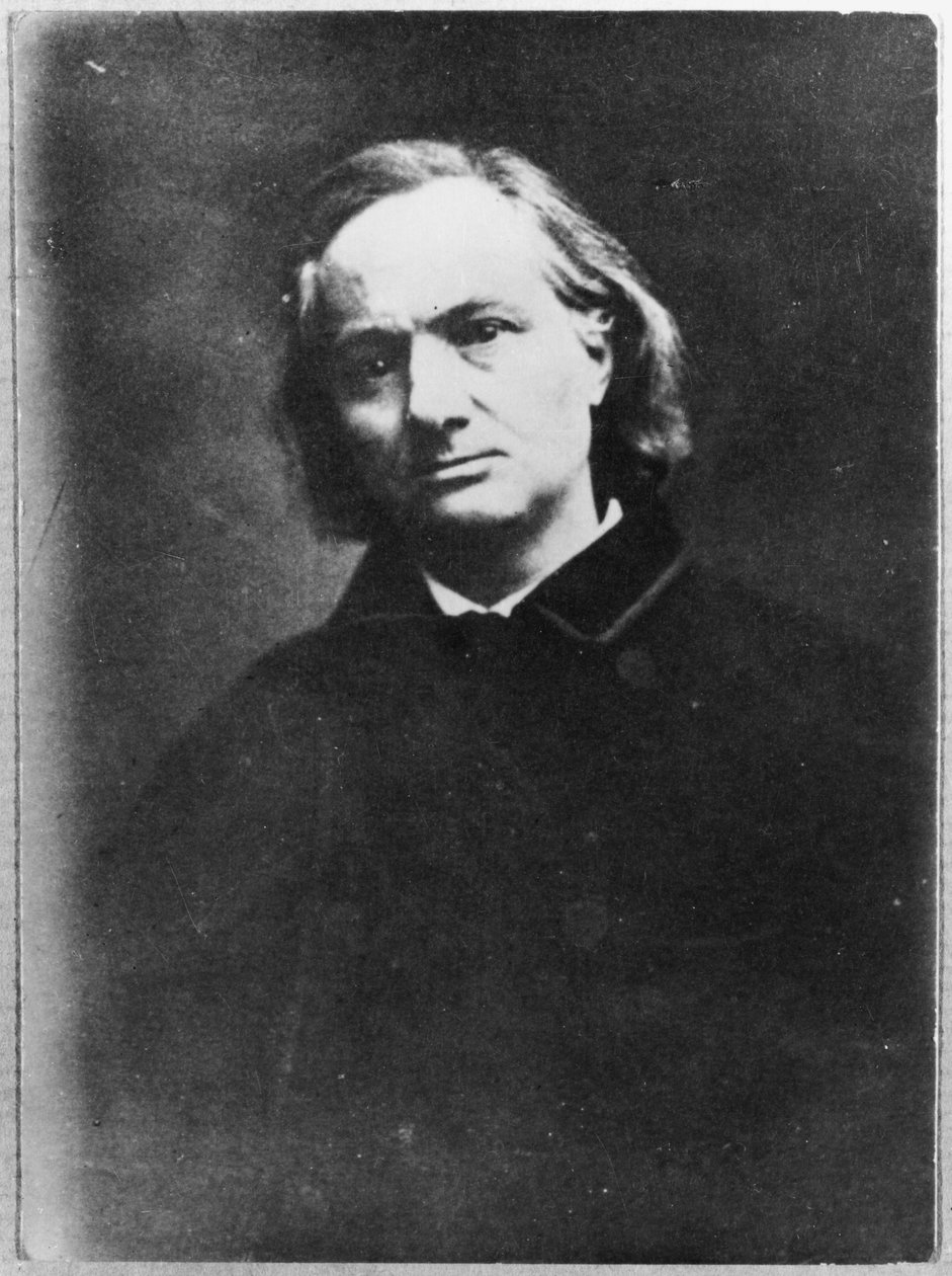 Charles Baudelaire (1821-67) de French Photographer