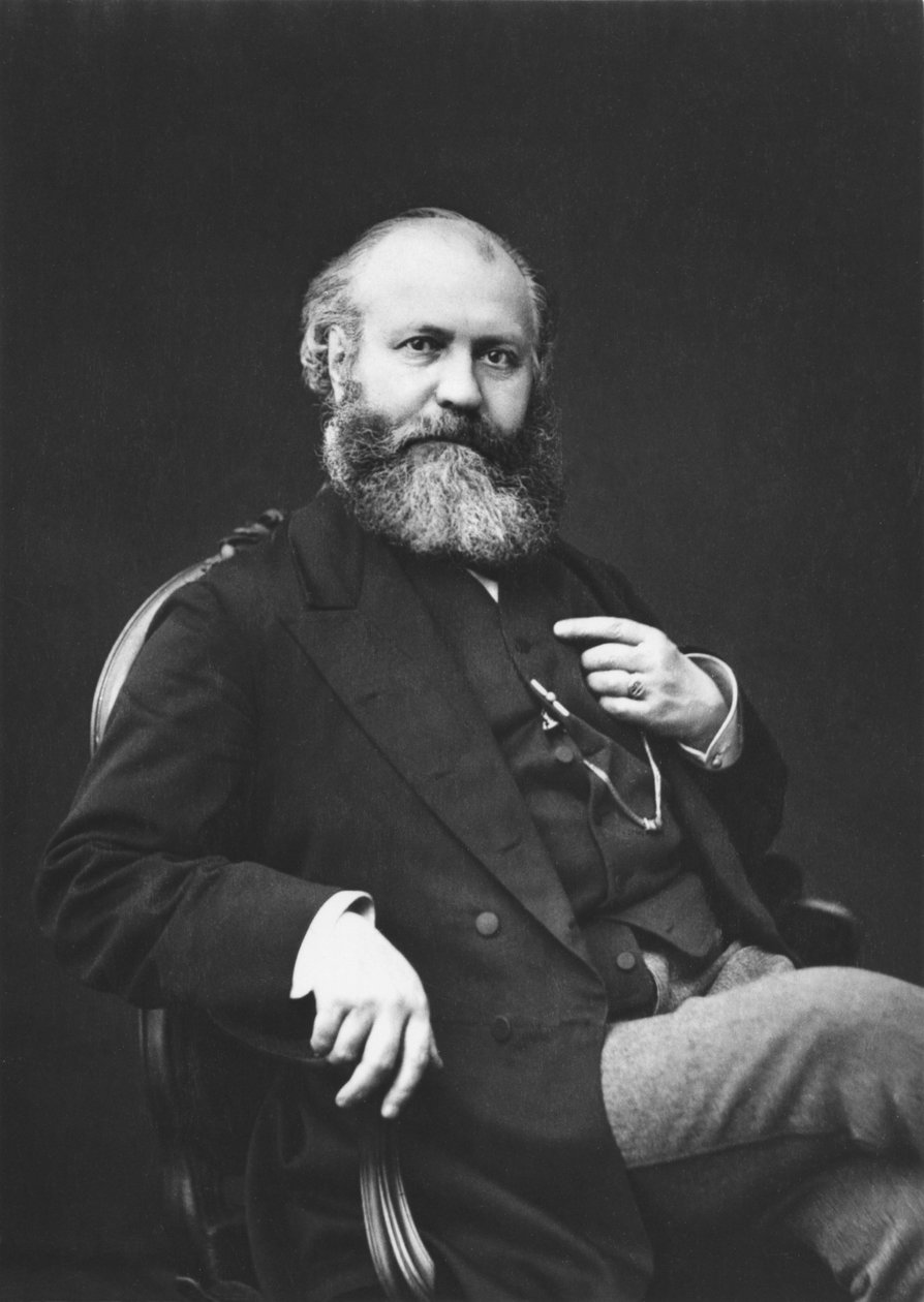 Charles-Francois Gounod (1818-93) finales del siglo XIX de French Photographer