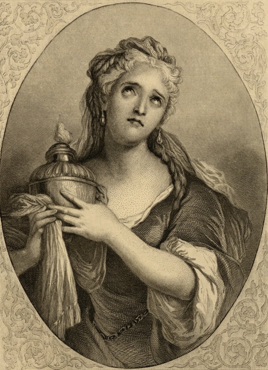 Adrienne Lecouvreur (1692-1730) de French School