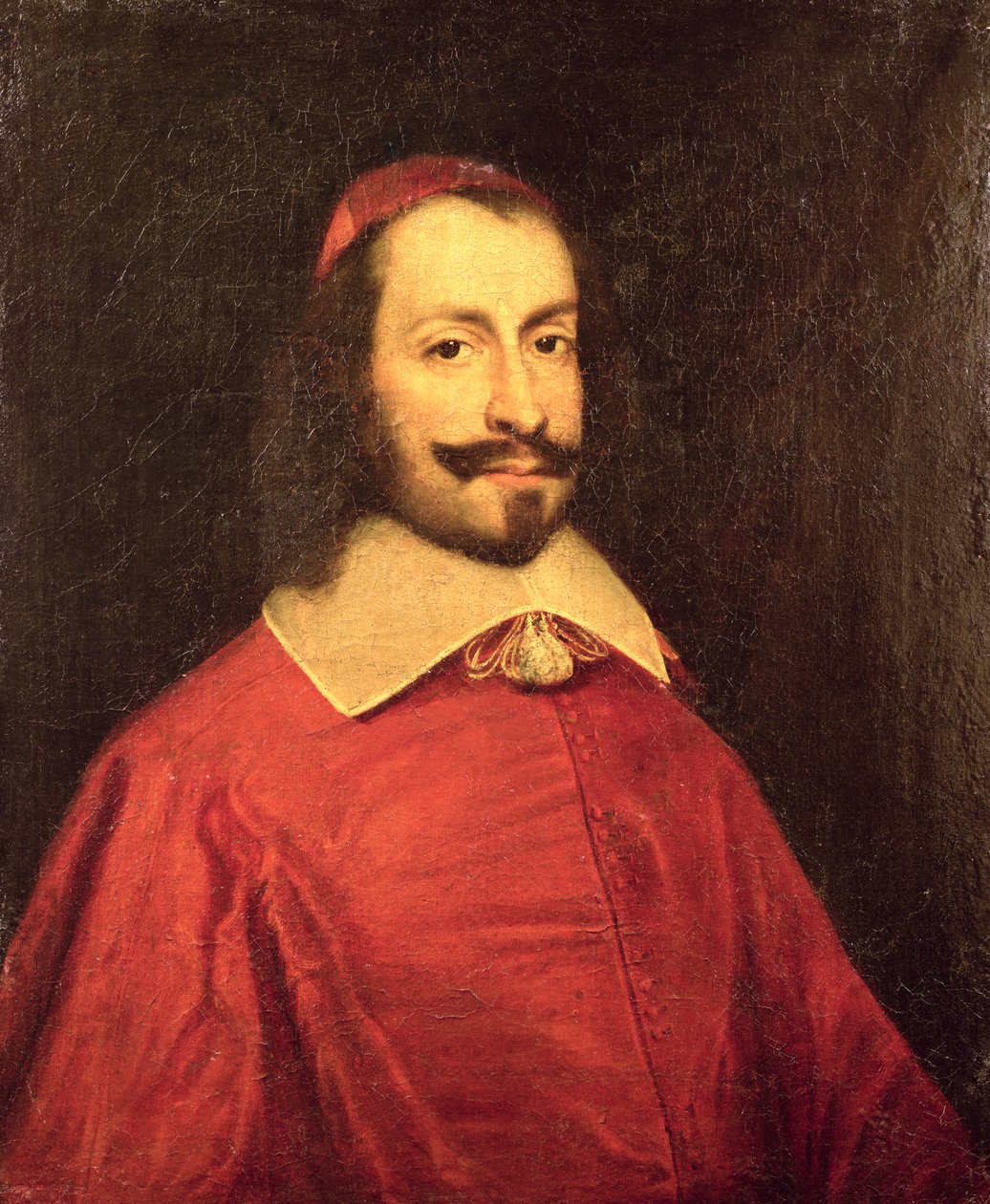 Cardenal Jules Mazarin (1602-61) copia de un retrato del siglo XVII de French School