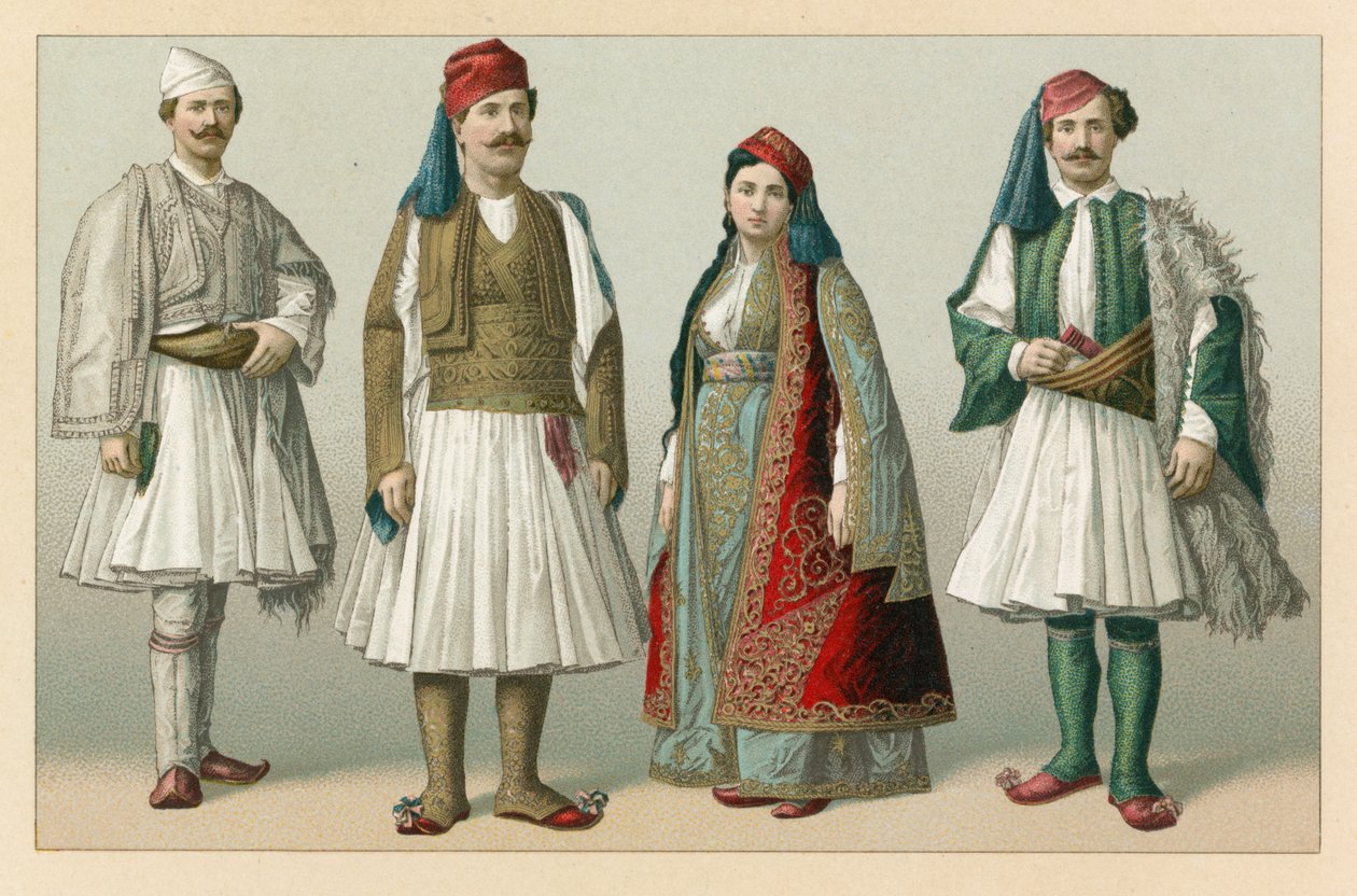 Traje de Turquía Europea de French School