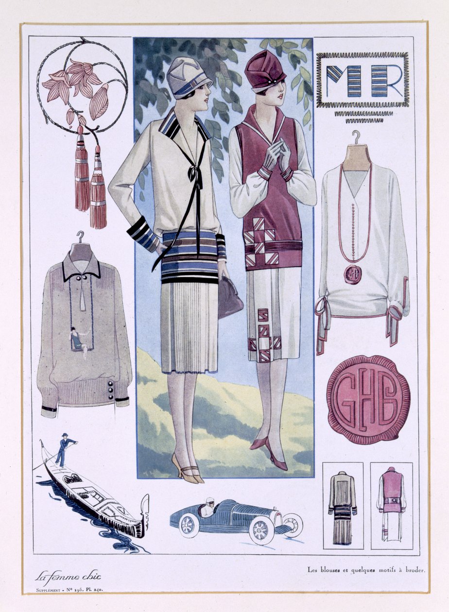 Placa de moda, de 