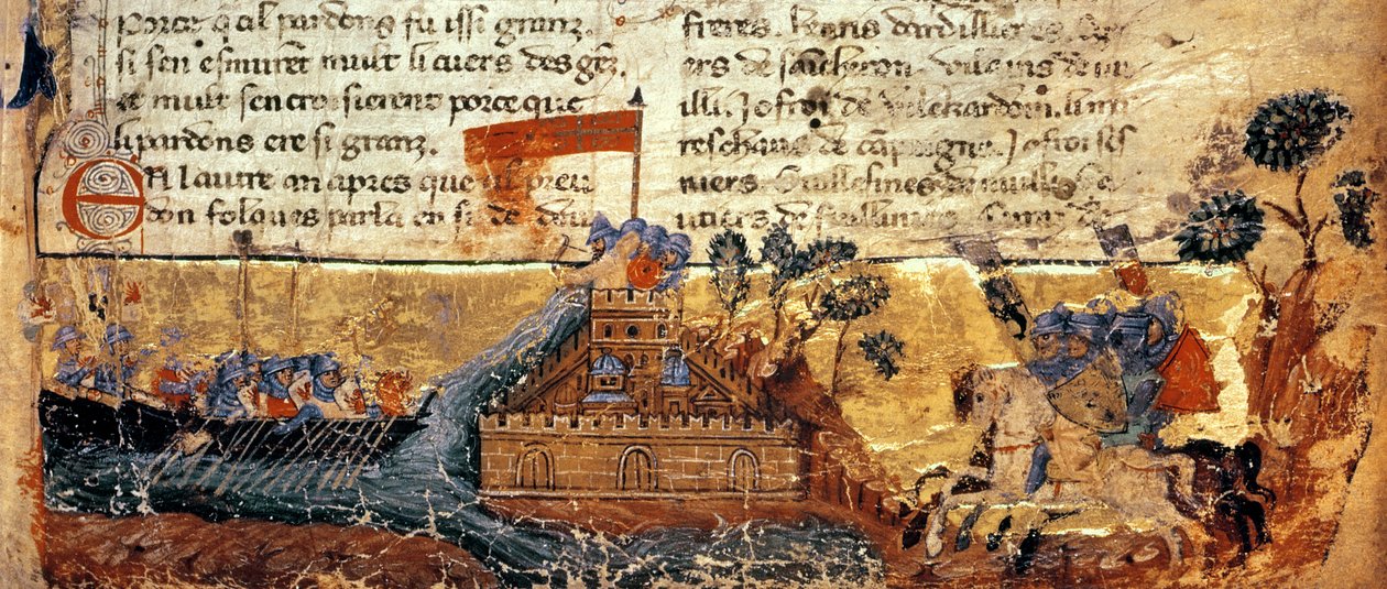 Jerusalén en las Cruzadas de French School
