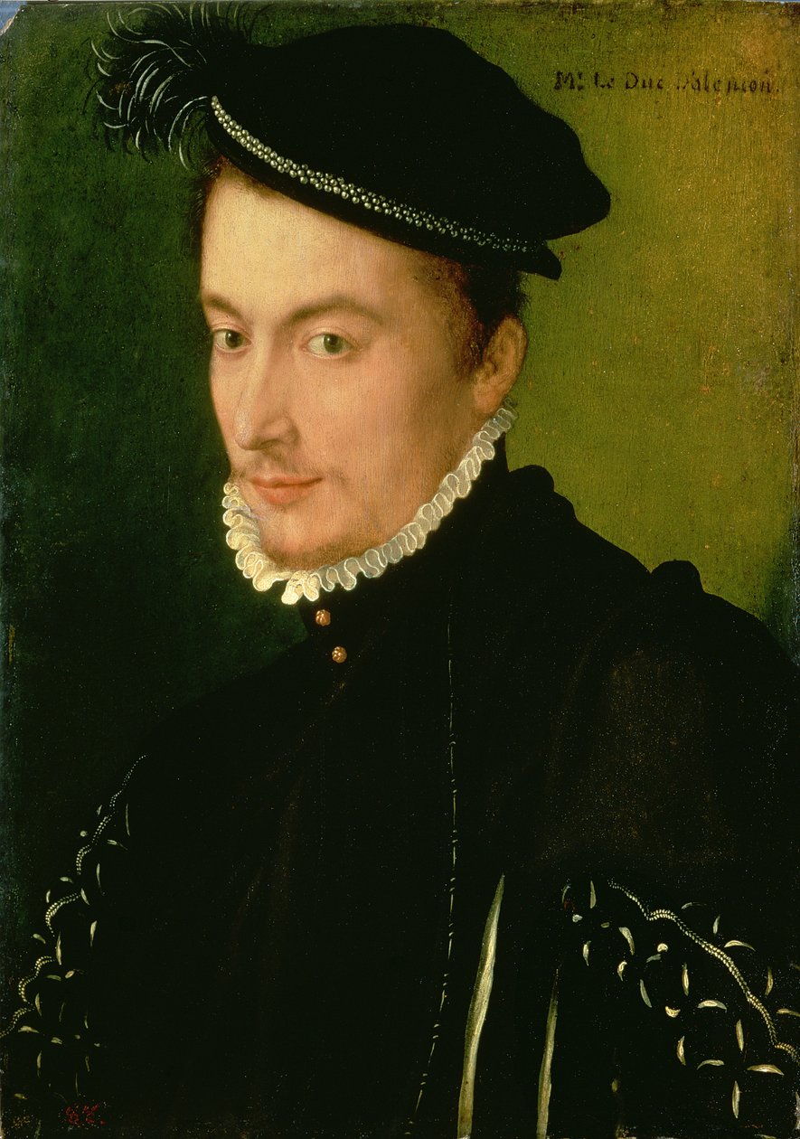 Francisco de Valois (1554-84), Duque de Alençon, 1560s de French School